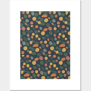 Pebbles Terrazzo 1 Posters and Art